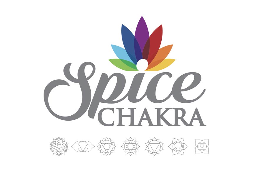 spice chakra logo design - by Leicester graphic designer Two Six Media